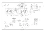 case-cx37c-service-manual-mini-excavator-48127449-hydraulic-diagram-264.webp Case CX37C hydraulic system diagram showing main control valve, relief valve pressure table, and component connections.