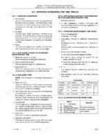 case-cx50b-hydraulic-excavator-shop-manual-6-77470na-maintenance-76.webp Case CX50B manual page detailing standard maintenance time tables, working conditions, excluded time, and work code abbreviations.