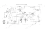 case-ih-5088-5288-5488-tractor-service-manual-gss-1505-1-hydraulic-544.webp Case IH 5088, 5288, 5488 hydraulic diagram showing hitch, motor, and auxiliary valve circuits with pump and valve components.