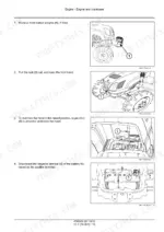 case-ih-55jxm-65jxm-75jxm-tractor-service-manual-47969436-procedures-22.webp Case IH Farmall 55JXM, 65JXM, 75JXM procedures for hood opening and battery disconnection.