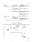 Case IH 8309, 8312 hydraulic troubleshooting table and hydraulic diagram for header lift, tongue position, and slave cylinders.