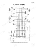case-ih-8455-8460-8465-service-manual-wiring-345 Case IH 8455, 8460, 8465 baler service manual — control console electrical schematic, p. 345