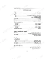 case-ih-9310-9330-tractor-operator-manual-9-26030-specs-218.webp Case IH 9310, 9330 diesel engine specifications table including lubrication, fuel, and air intake system data.