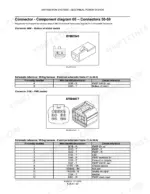 case-ih-magnum-180-190-210-225-service-manual-electrical-power-system-173-1.webp Case IH Magnum 180, 190, 210 connector component diagram 05 with connector face views and wiring harness schematic reference tables