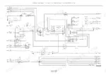 Case IH Maxxum 100-140 electrical power system wiring diagram showing alternator, starter motor, fuses, and relay connections.