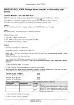 Case IH Precision Air 2230-3430 troubleshooting guide for fault code 520193-03 ECU_PWR voltage high, including testing procedures.