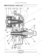 case-ih-puma-165-180-195-210-225-cvt-service-manual-rear-pto-1412.webp Case IH Puma 165-225 rear PTO hydraulic sectional view diagram with numbered components.