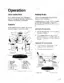 Ford LS25-12.5G, 9861897 operator manual page showing parking brake procedures and machine control diagrams.
