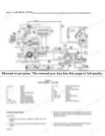 cd5aebe3-b-wiring-102 Ford 6500, 7500 electrical system wiring diagram, wire color code table, and instrument panel light bulb replacement procedure.
