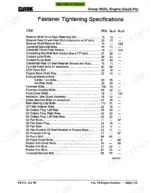 clark-cgc-40-variants-lift-truck-service-manual-torque-101.webp Clark CGC 40-70, CGP 40-70 engine fastener torque specifications table for gas and LPG engine components.