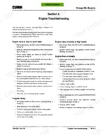 clark-cmp-15-variants-forklift-service-manual-troubleshooting-33.webp Clark CMP 15-30 4G64 engine troubleshooting guide for hard starting, irregular idling, and uneven high-speed performance.