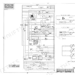 Clark G127/GP127/G127E/GP127E electrical wiring diagram and gage circuit.