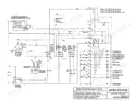 clark-gpx-30-variants-forklift-truck-service-manual-wiring-382.webp Clark GPX 30-55 wiring diagram showing alternator, key switch, starter, relays, and instrument panel warning light circuits.