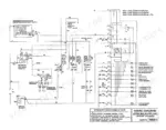 Clark GPX 35/40/50E wiring diagram showing alternator, key switch, starter, relays, and engine sensor circuits.