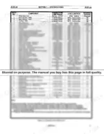d23764ec-b2-maintenance-13 JLG 60H, 70H lubrication chart table listing components, lube types, methods, and service intervals for maintenance.