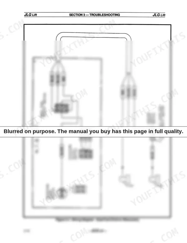 d23764ec-b2-wiring-114 JLG 60H, 70H wiring diagram for dual fuel system showing start switch, select switch, and vacuum safety switch connections.