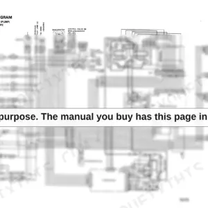 Komatsu FBM10M-2 24V hydraulic pump wiring diagram for controller.