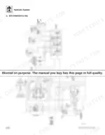 d4b4d394-b2-hydraulic-142 JLG G6-42A, G9-43A, G10-43A hydraulic system schematic for serial numbers 0160040678 and after showing cylinders and valves.