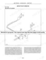 dd4b9e68-b2-hydraulic-212 New Holland BR740A, BR750A, BR770A, BR780A hydraulic diagram of the tailgate lift system showing cylinders, lines, and valves.