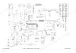 deutz-fahr-agroplus-75-agroplus-85-agroplus-95-agroplus-100-tractor-service-manual-wiring-342.webp Deutz-fahr Agroplus 75, 85, 95, 100 wiring diagram 6 showing normal under carpet electrical connections and connector tables.