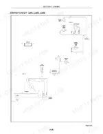 f14d5856-b-wiring-77 New Holland L865, LX865, LX885, LX985 repair manual — starter circuit wiring diagram, p. 77