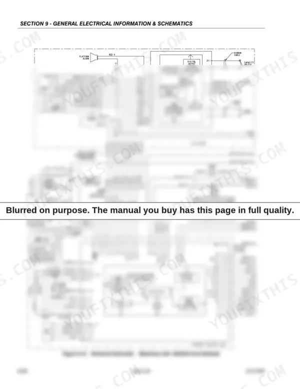 f373bbb7-b3-wiring-180 JLG 1230ES electrical schematic showing platform and ground control box wiring with 1600346 drive module.