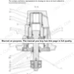 Wacker Neuson DPU 130 sectional diagram of the adjustment cylinder assembly with numbered component callouts.