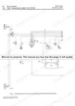 f4565e3c-b-wiring-142 John Deere 2130 wiring diagram for Bilux lighting system on earlier tractor models without hazard warning lights.