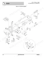 fbd8fa86-b-exploded-view-28 Skytrak 8042, 10042, 10054 exploded view diagram of the first boom section and associated hardware components.