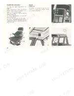 fiatagri-130-90-turbo-140-90-turbo-tractor-operator-manual-603-64-025-00-page-92.webp Fiat 130-90 Turbo, 140-90 Turbo: Super De-Luxe seat adjustment controls and optional radio installation diagrams.