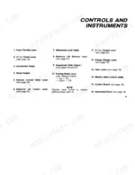 fiatagri-55-46-65-46-tractor-operator-manual-603-64-016-00r-controls-17.webp Fiat 55-46, 65-46 manual page listing operator controls, instruments, levers, and pedals.