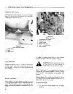 ford-2310-2910-3910-4610-tractor-operator-manual-42231030-controls-14.webp Ford 2310, 2910, 3910, 4610 manual showing fuel shut-off valve, brake controls, differential lock, and foot throttle operation.