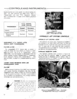 ford-3400-variants-industrial-tractors-operator-manual-42340040-page-37.webp Ford 3400, 3500, 3550, 4400, 4500 PTO control lever positions, hydraulic lift controls, and drive line disengagement lever operation.