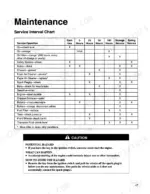 ford-ls45-16h-ls55-18h-yard-tractor-operator-manual-42644520-maintenance-19.webp Ford LS45-16H, LS55-18H, 9861900, 9861901 maintenance service interval chart and engine safety caution procedure.