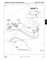 grove-cd3330f-cd3330fl-yb4409-yb4409xl-crane-service-manual-464-03-hydraulic-59.webp Grove CD3330F/FL, YB4409/XL hydraulic diagram showing primary/secondary pump, main control valve, and return filter.