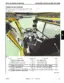 Grove GRT9165 operator cab interior diagram with numbered controls and reference table for steering, displays, and panels.