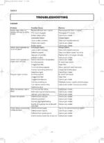 iseki-txg23-tractor-operator-manual-troubleshooting-72.webp Iseki TXG23 engine troubleshooting table listing common engine problems, possible causes, and recommended remedies.
