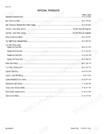 ji-case-1800-cotton-harvester-service-manual-8-99500-torque-26.webp Ji Case 1800 service manual table listing special torque specifications for engine components, bolts, and nuts in Newton meters.
