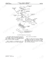 john-deere-1010-crawler-tractor-service-manual-sm2034-exploded-view-61.webp John Deere 1010, 1000 exploded view diagram of gasoline engine cylinder head, rocker arm assembly, valves, and gaskets.