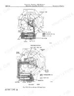 john-deere-1010-crawler-tractor-service-manual-sm2034-hydraulic-284.webp John Deere 1010, 1000 hydraulic direction reverser oil supply system diagram showing pump, filter, and manifold flow paths.