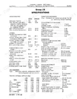 john-deere-1010-crawler-tractor-service-manual-sm2034-specs-17.webp John Deere 1010, 1000 service manual page showing engine, transmission, and track equipment specifications table.