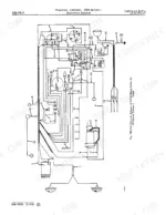 john-deere-1010-crawler-tractor-service-manual-sm2034-wiring-214.webp John Deere 1010, 1000 electrical system schematic diagram showing 24-volt wiring for diesel tractor lighting and starting.