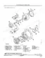 John Deere 135G exploded view of travel gear case, axle shaft, bearings, and reduction gears with numbered component parts list.