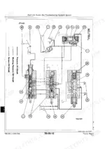 john-deere-2000-variants-tractor-technical-manual-tm1563-procedures-57.webp John Deere 2000 to 2400 transmission removal procedure: lock washer tab, shift fork cap screw and shift rail.