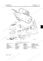 john-deere-2240-tractor-technical-manual-tm4301-exploded-view-123.webp John Deere 2240 exploded view diagram of the starting motor assembly with numbered parts list for electrical system repair.