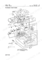 john-deere-2520-tractor-technical-manual-tm1004-hydraulic-173.webp John Deere 2520 transmission control system hydraulic diagram showing valves, pump, filter, and accumulator components.