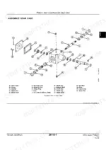 john-deere-300a-300-auger-platform-technical-manual-tm1526-exploded-view-43.webp John Deere 300A Auger Platform exploded view diagram of the platform gear case assembly components.