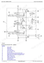 john-deere-317-320-ct322-skid-steer-loader-compact-track-loader-service-manual-tm2151-hydraulic-272.webp John Deere 317, 320, CT322 hydraulic control valve schematic diagram with component legend for serial numbers -150522.