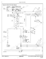 john-deere-325-328-skid-steer-loader-technical-manual-tm2191-wiring-226.webp John Deere 325, 328 wiring diagram showing key switch, battery, K14 battery relay, and fusible links for power distribution.