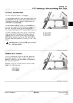 john-deere-3940-3950-3960-3970-forage-harvester-technical-manual-tm1203-procedures-35.webp John Deere 3940, 3950, 3960, 3970 PTO hookup recirculating ball slip diagram, general information, and removal procedure.